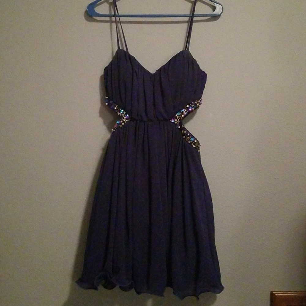 Formal navy dress